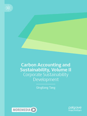 cover image of Carbon Accounting and Sustainability, Volume II